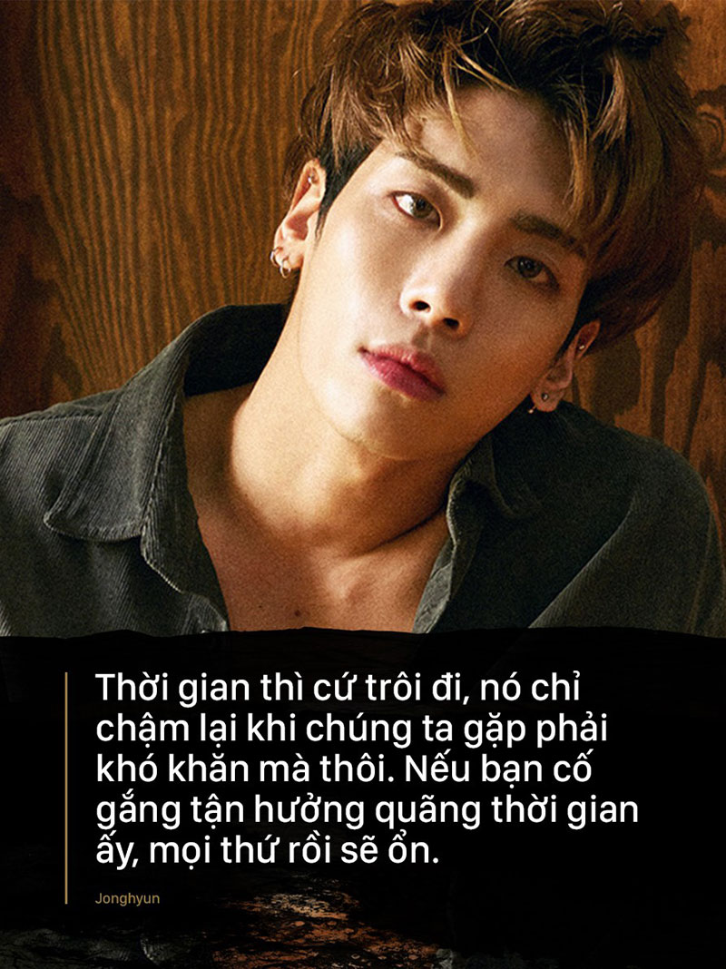 Lời động viên sống mãi với thời gian của Jonghyun: Hiện tại có thể chia ly, nhưng chúng ta sẽ còn gặp lại
